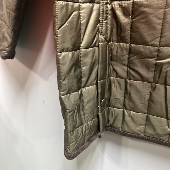 Vintage Barbour "Allendale" Olive Green Quilted Jacket Sz XL D849 - Picture 7 of 11